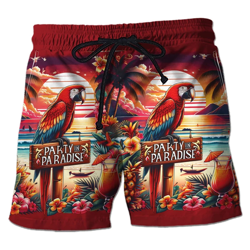 Parrot Toucan 3D Print Short P - Trunks Board Surf recension och pris