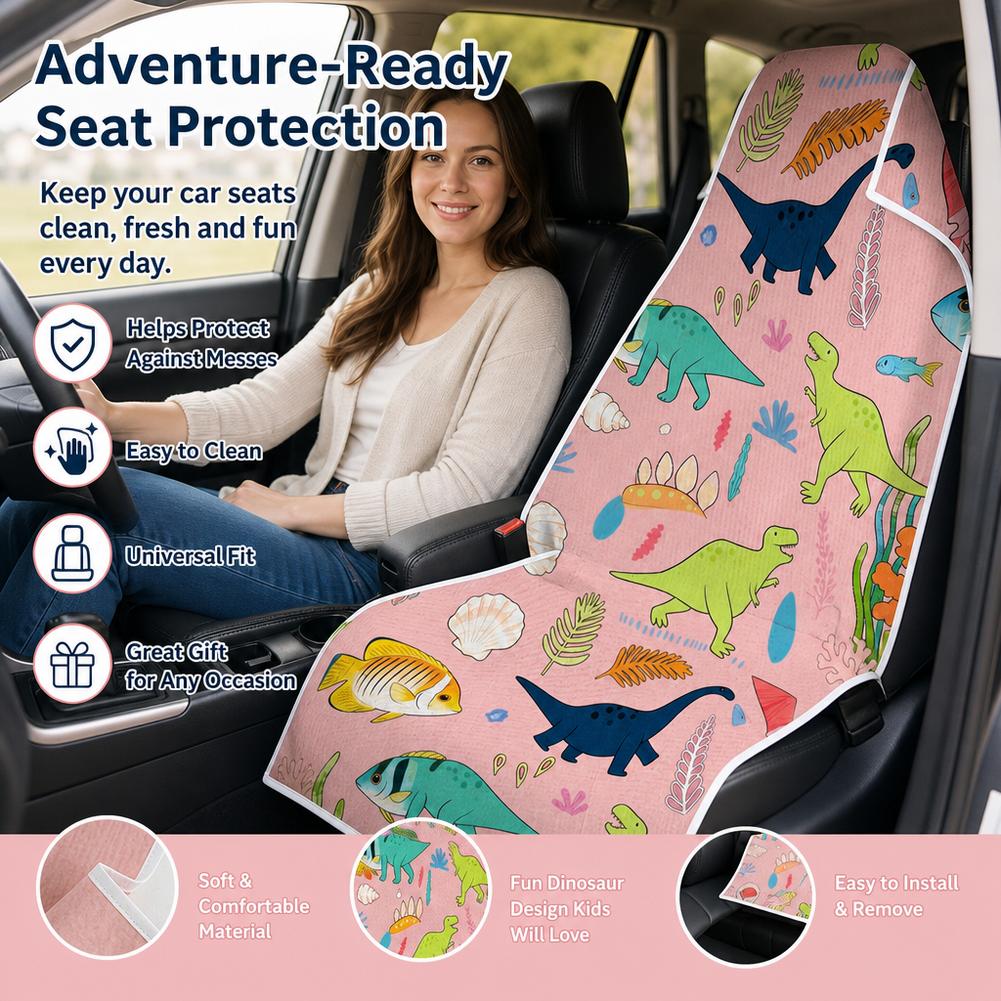 Car Seat Cover Protective Cove - Short Linen Drawstring recension och pris