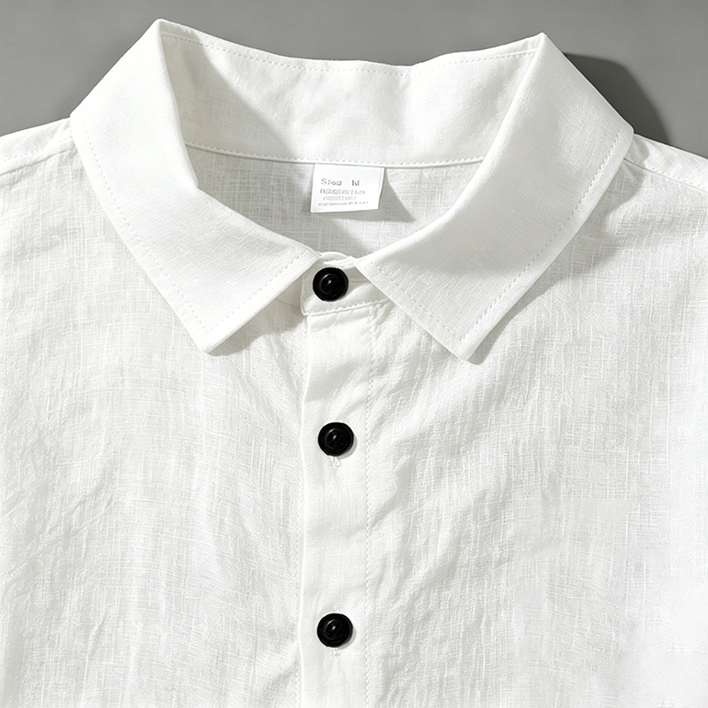 Men Linen Two Piece Outfit Sho - Short Linen Drawstring recension och pris