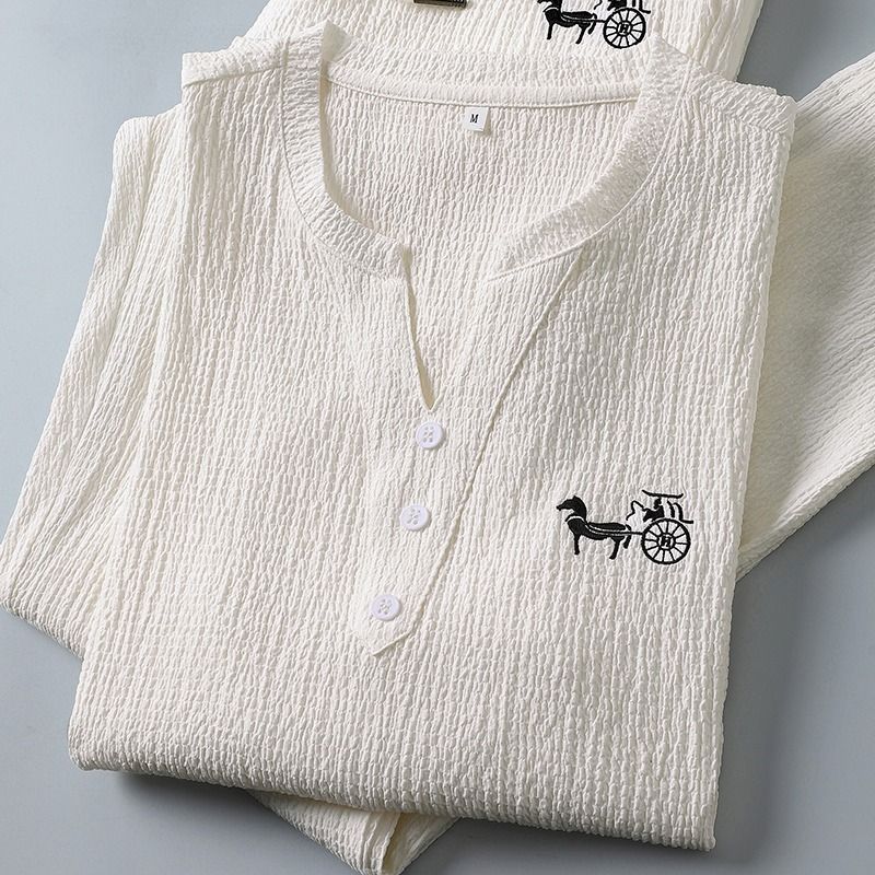 New Summer Fashion Trendy Line - Short Linen Drawstring recension och pris
