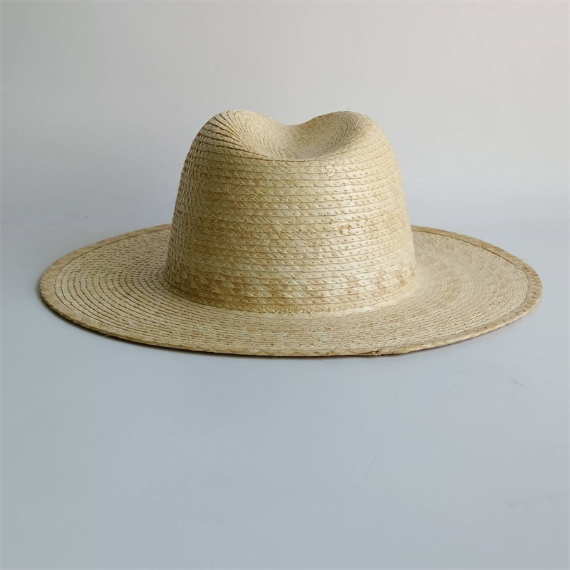 Classic natural palm leaf stra - Bucket Hat Straw recension och pris