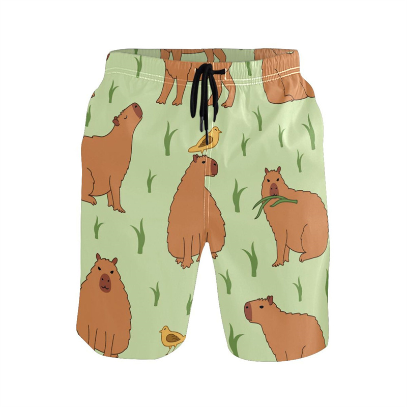 Cartoon Animal 3d Print Capyba - Trunks Board Surf recension och pris